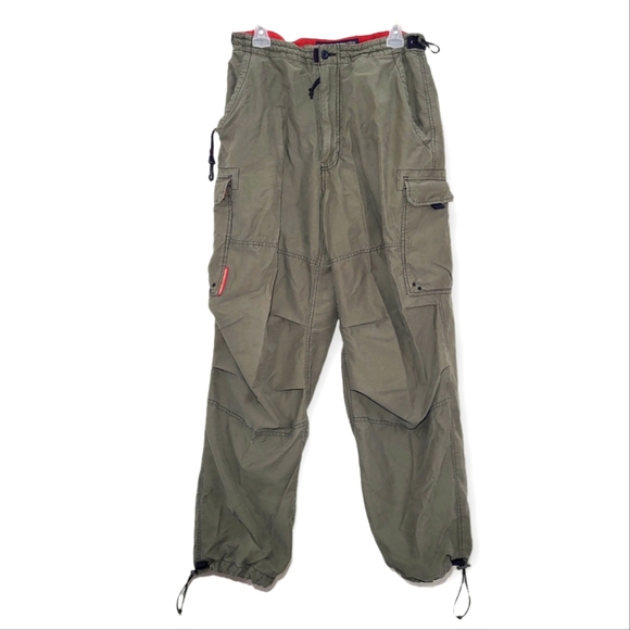 Abercrombie & Fitch Other - Abercrombie & Fitch Cargo Paratrooper Pants Green T-2083 Medium